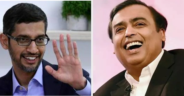 CEO&nbsp;Google l&ecirc;n tiếng ủng hộ &ocirc;ng&nbsp;Mukesh Ambani