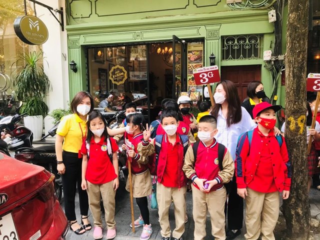 Niềm vui h&#226;n hoan được trở lại trường của học sinh Tr&#224;ng An - Ảnh 28