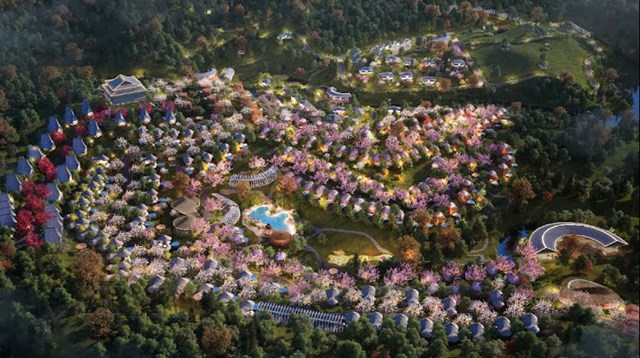 To&agrave;n cảnh Sakana H&ograve;a B&igrave;nh &ndash; Một trong những kiệt t&aacute;c h&agrave;i h&ograve;a giữa thi&ecirc;n nhi&ecirc;n v&agrave; ti&ecirc;u chuẩn tiện nghỉ 5 sao