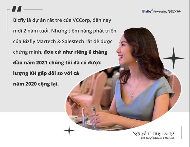 Phỏng vấn CEO Bizfly Martech &amp; Salestech Nguyễn Th&#249;y Dung“Niềm say m&#234; với những b&#224;i to&#225;n kh&#243; mới c&#243; thể l&#224;m n&#234;n sản phẩm dẫn đầu thị trường.” - Ảnh 3
