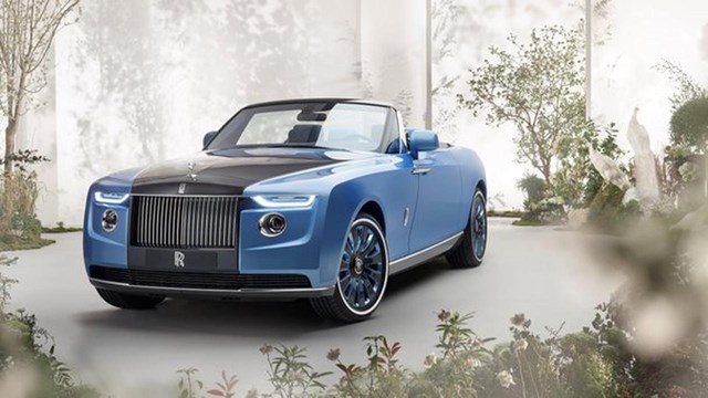 Cận cảnh chiếc&nbsp;Rolls-Royce Boat Tail