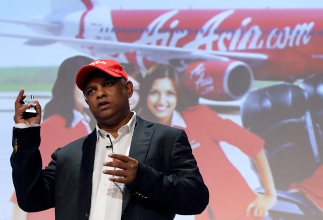 Gi&aacute;m đốc điều h&agrave;nh Tập đo&agrave;n AirAsia Tony Fernandes