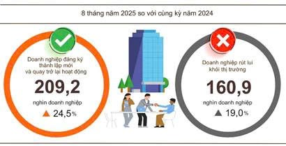 Sản xuất c&#244;ng nghiệp th&#225;ng 8 ghi nhận đ&#224; tăng trưởng - Ảnh 1