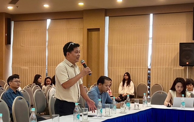 Đại diện c&aacute;c DN ph&aacute;t biểu tại Hội thảo