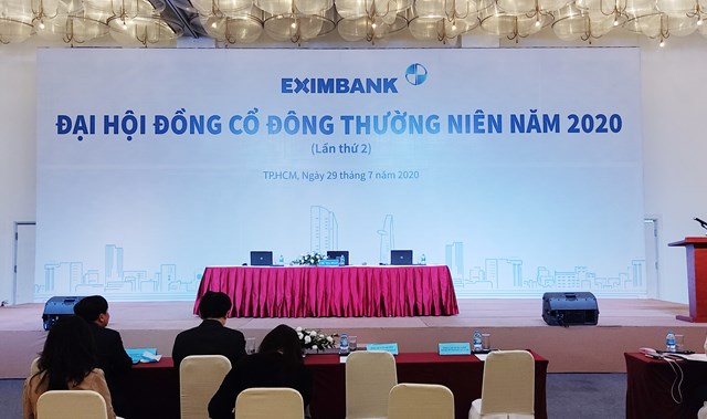 Đại hội cổ đông lần 2 Eximbank lại bất thành