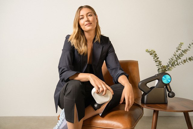 Sharapova cũng được Forbes xếp vào hàng những nữ vận động viên được trả lương cao nhất. Ảnh: therabody
