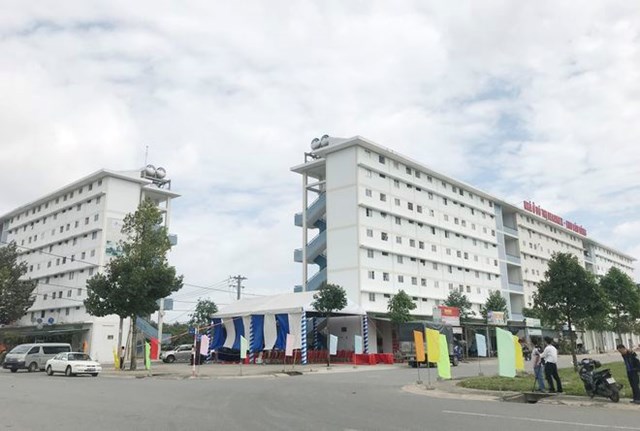 Số lượng nh&agrave; ở x&atilde; hội tr&ecirc;n cả nước vẫn c&ograve;n &iacute;t so với chỉ ti&ecirc;u đề ra. ẢNH: T&Acirc;N ĐỊNH