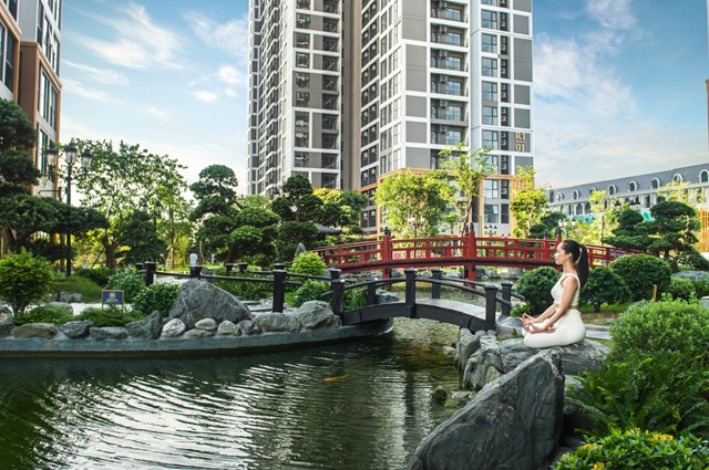 Chất &ldquo;tĩnh&rdquo; với khoảng trời xanh &ecirc;m đềm tại vườn Nhật gi&uacute;p vỗ về c&aacute;c gi&aacute;c quan