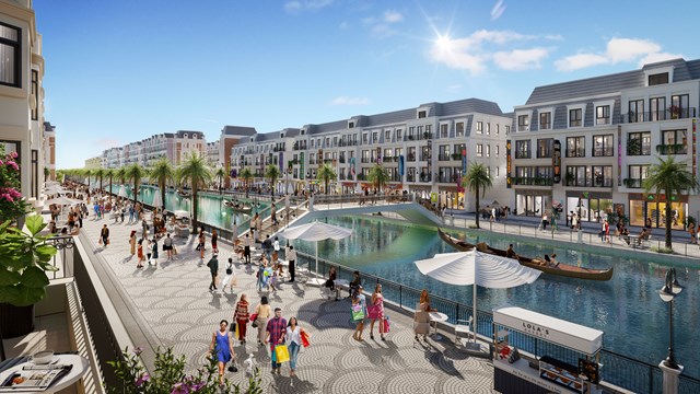Bizhouse Canal District mang đến những trải nghiệm mua sắm mới mẻ cho du kh&aacute;ch.