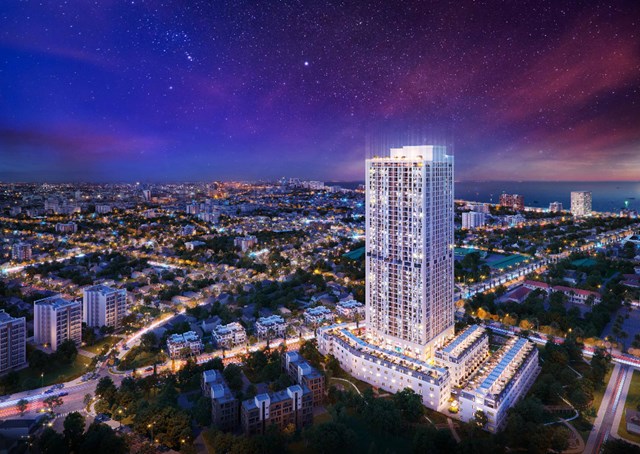 Quỹ đất trung t&acirc;m Nha Trang ng&agrave;y c&agrave;ng khan hiếm. Ảnh: Grand Mark Nha Trang