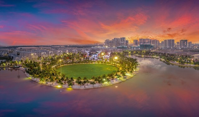 To&agrave;n cảnh Đại đ&ocirc; thị Vinhomes Grand Park tại TP.Thủ Đức
