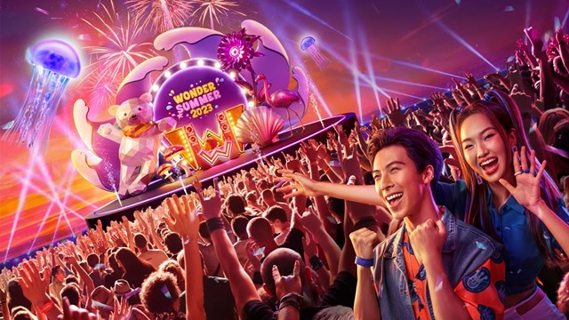 VinWonders tưng bừng khởi động lễ hội h&#232; Wonder Summer 2023 - Ảnh 1