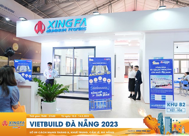 Gian h&agrave;ng Xingfa Quảng Đ&ocirc;ng sẵn s&agrave;ng đ&oacute;n kh&aacute;ch tham quan