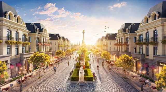 Ph&acirc;n khu Sao Biển nổi bật trong l&ograve;ng đại đ&ocirc; thị Vinhomes Ocean Park 2 &ndash; The Empire với vẻ đẹp của một Paris thu nhỏ