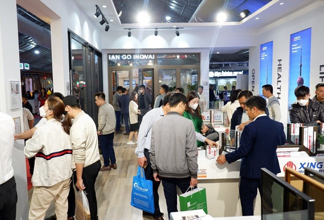 Xingfa hệ Class A thu h&uacute;t kh&aacute;ch tham quan tại Vietbuild H&agrave; Nội 2023