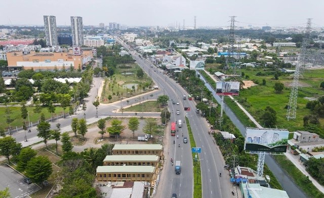 TP Thuận An sẽ trở th&agrave;nh trung t&acirc;m đ&ocirc; thị, dịch vụ của tỉnh B&igrave;nh Dương. Ảnh: Phạm Nhật Ph&uacute;c