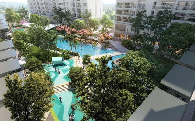 Những dự &aacute;n đ&aacute;p ứng đầy đủ tiện &iacute;ch cho cuộc sống hiện đại đang được săn đ&oacute;n tại Thuận An. (Ảnh: Phối cảnh dự &aacute;n Lavita Thuan An - Hung Thinh Land)