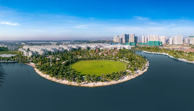 To&agrave;n cảnh Đại đ&ocirc; thị Vinhomes Grand Park &ndash; CBD TP.Thủ Đức