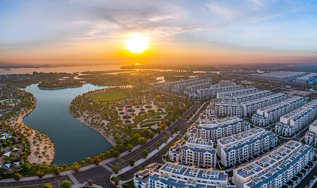 To&agrave;n cảnh c&ocirc;ng vi&ecirc;n 36ha thuộc Đại đ&ocirc; thị Vinhomes Grand Park