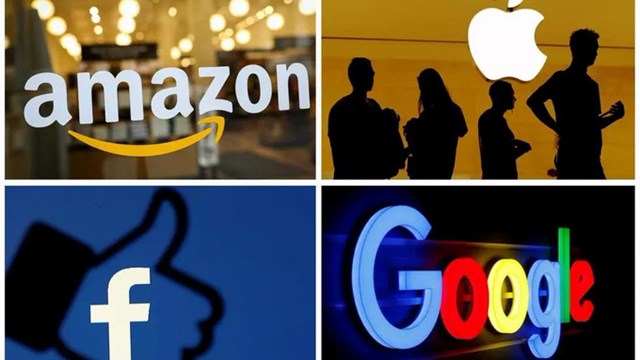 Bốn c&ocirc;ng ty c&ocirc;ng nghệ lớn của Mỹ. Ảnh:&nbsp;Reuters.