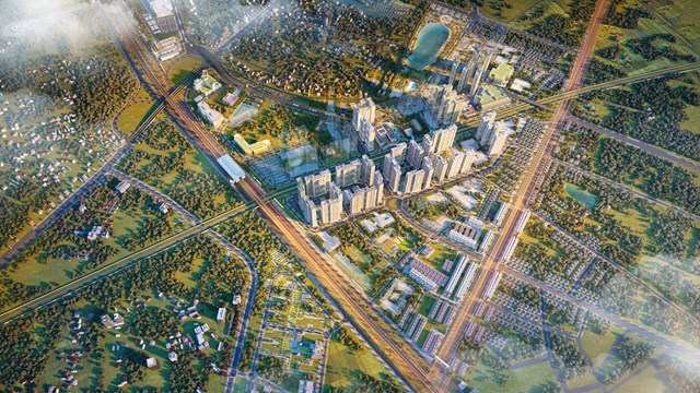 Vị tr&iacute; v&agrave;ng nằm ở giao điểm 3 tuyến metro cũng hứa hẹn tiềm năng gia tăng gi&aacute; trị mạnh mẽ cho t&ograve;a căn hộ GS1- ph&acirc;n khu The Miami n&oacute;i ri&ecirc;ng v&agrave; Vinhomes Smart City n&oacute;i chung.