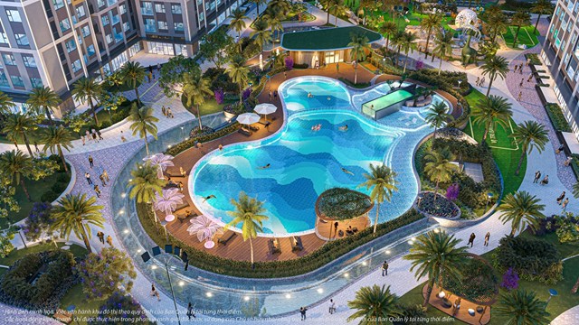 &ldquo;Thi&ecirc;n đường Malibu thu nhỏ&rdquo; đầy quyến rũ ngay dưới ch&acirc;n nh&agrave;, l&agrave; nơi giải tỏa mọi căng thẳng, lo &acirc;u v&agrave; t&aacute;i tạo năng lượng cho cư d&acirc;n mọi lứa tuổi