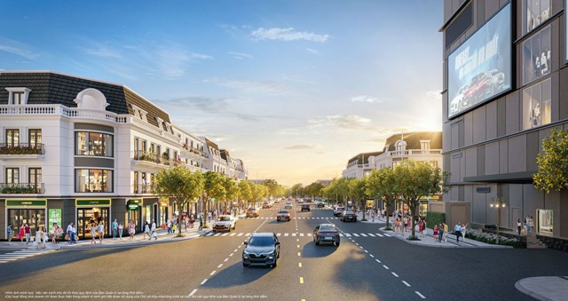 Trong giai đoạn n&agrave;y, chủ đầu tư ra mắt chỉ 20 căn nh&agrave; phố thương mại c&oacute; vị tr&iacute; đắc địa nhất khu vực