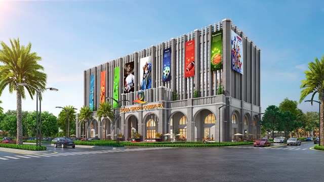 Trung t&acirc;m thể thao đa năng Aqua Sport Complex quy m&ocirc; 5 tầng hội tụ c&aacute;c m&ocirc;n thể thao thời thượng, spa thư gi&atilde;n được vận h&agrave;nh bởi Citigym