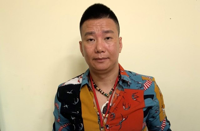 Hiếu tại cơ quan điều tra. Ảnh:&nbsp;C&ocirc;ng an cung cấp.
