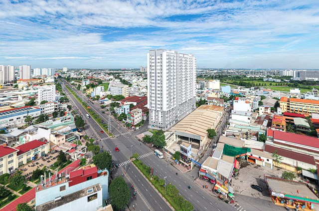 Quận B&igrave;nh T&acirc;n, một trong những nơi lựa chọn ưa th&iacute;ch của người T&acirc;y Nam Bộ. Ảnh: Hưng Thịnh Land