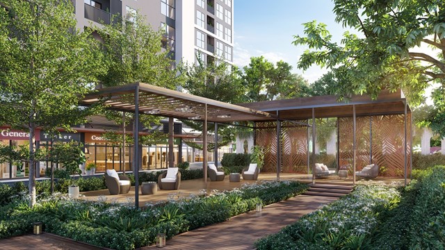 Tiện &iacute;ch xanh đầy độc đ&aacute;o trong kh&ocirc;ng gian sống tại The Canopy Residences