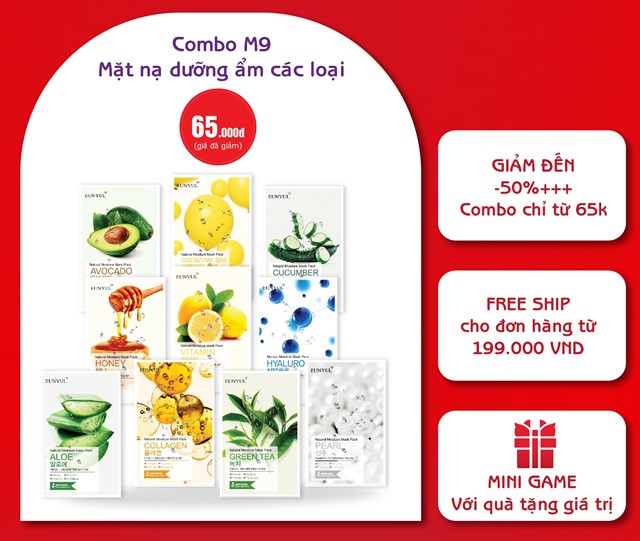 Các loại mặt nạ dưỡng da là &ldquo;vũ khí&rdquo; kh&ocirc;ng th&ecirc;̉ thi&ecirc;́u m&ocirc;̃i ngày của h&ocirc;̣i chị em
