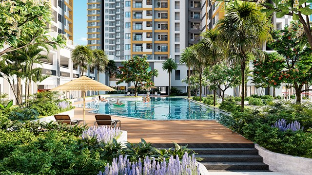 9X Quy Nhơn ghi điểm với đầy đủ tiện &iacute;ch nội khu. Ảnh: Hưng Thịnh Land