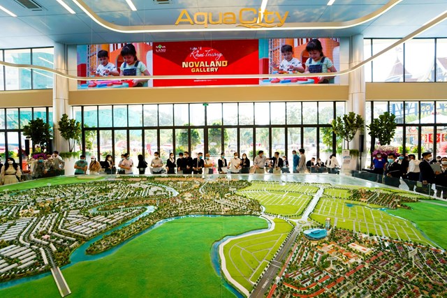 Khu đ&ocirc; thị sinh th&aacute;i th&ocirc;ng minh Aqua City thu h&uacute;t nhiều nh&agrave; đầu tư quan t&acirc;m dự &aacute;n tại Novaland Gallery 2 Bis Nguyễn Thị Minh Khai, Q.1