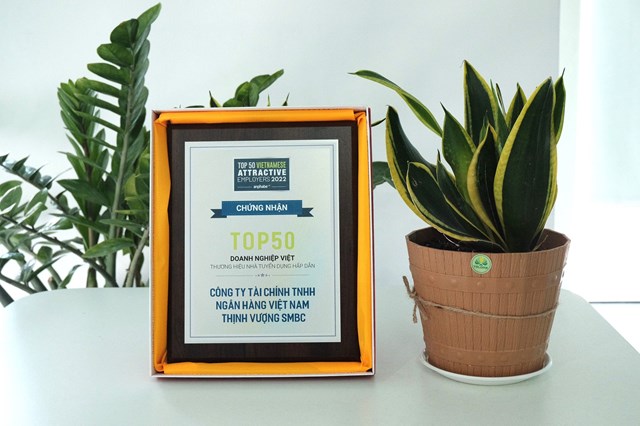 FE CREDIT được vinh doanh Top 50 Doanh nghiệp Việt c&#243; thương hiệu “Nh&#224; tuyển dụng hấp dẫn nhất” 2022 - Ảnh 3
