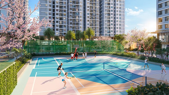 Rất nhiều tiện &iacute;ch nội khu phục vụ cư d&acirc;n Hanoi Melody Residences