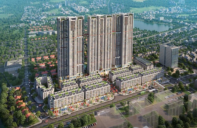 Phối cảnh dự &aacute;n The Terra - An Hưng