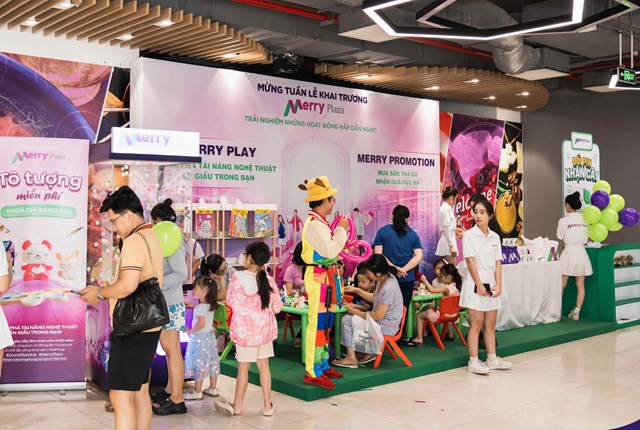 Merry Plaza l&agrave; một điểm đến mang h&acirc;n hoan cho cả gia đ&igrave;nh bạn.
